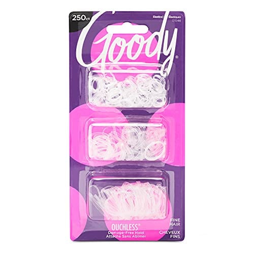 Goody Ouchless Polyband Hair Ties 250 Count