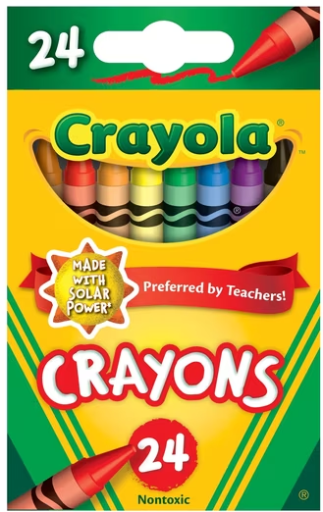 Crayola Crayons 24 Count Classic Colors