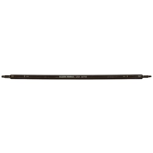 Klein Tools Adjustable Length Screwdriver Blade Replacement Square #1 and #2 Deal