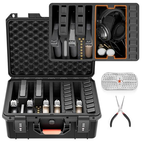 Built-In Lock TSA Gun Case for Handguns