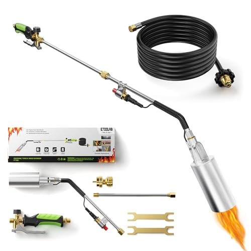 EToolab Propane Torch Weed Burner Deal