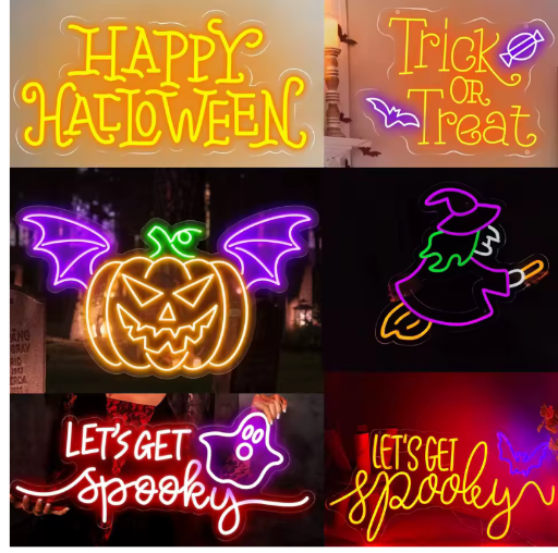 Halloween Neon Sign Halloween Party Decorations
