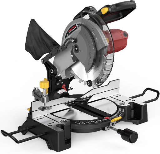 Anqdy 15 Amps 10 Inch Corded Electric Compound Miter Power Saw Deal