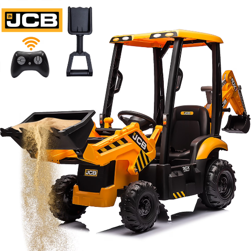 iYofe 12V Kids Ride-On Excavator