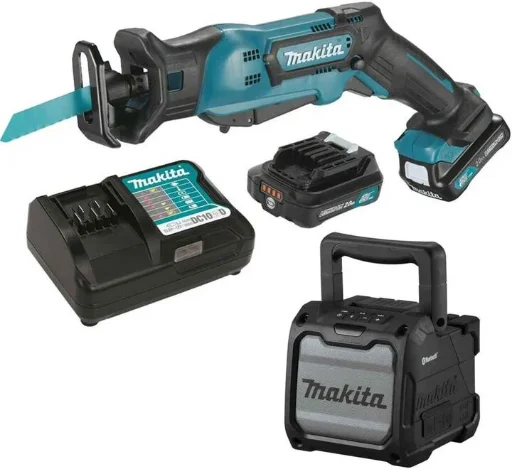 Makita 12V Max CXT Reciprocating Saw and Bluetooth Speaker Kit (2.0Ah) Deal