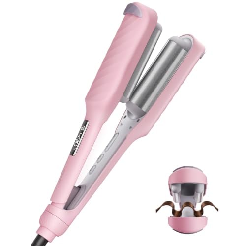 BABONIR Hair Crimper with 3 Barrels for Beach Waves