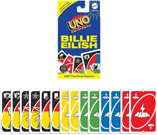 UNO Add-On Pack Billie Eilish Card Game Deal