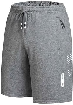 FizzPop Mens Casual Workout Shorts