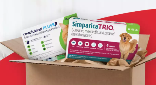 Spend $100+ on RX Pet Medications Online, get back $50 in Rewards