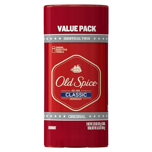 Old Spice Classic Deodorant for Men (Original) 2-Pack