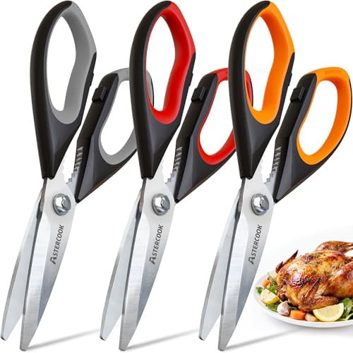 Astercook Kitchen Shears 3-Pack Deal