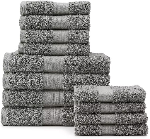 The Big One 12-piece Bath Towel Set