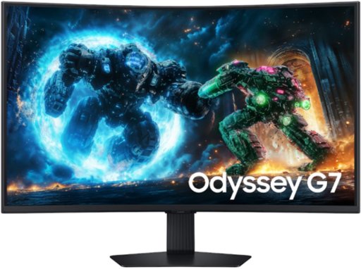 Samsung Odyssey G7 (G75F) 37" WUHD Curved Gaming Monitor