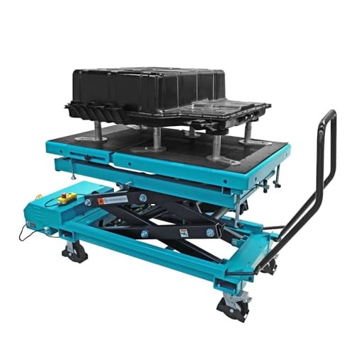 Big RED Electric Hydraulic Lift Table, 1.2 Ton (2645 lbs) Capacity