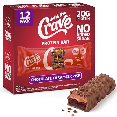 Satisfy Your Crave Protein Bars 12-Pack