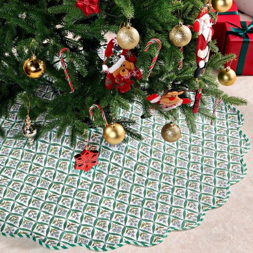 60" Vintage Christmas Tree Skirts
