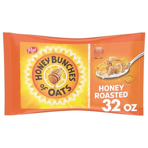 Honey Bunches of Oats Honey Roasted Breakfast Cereal 32-Oz Bag