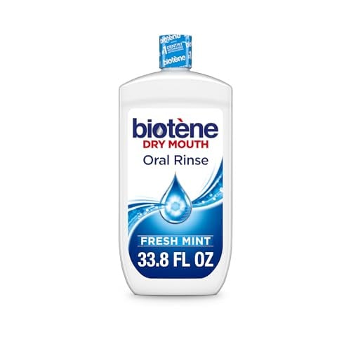 Biotene Dry Mouth Oral Rinse (Fresh Mint) 33.8 fl oz