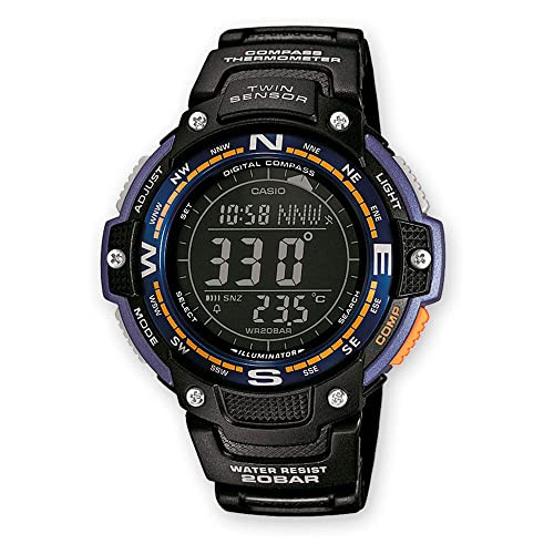 Casio Men's SGW-100-2BCF Twin Sensor Digital Display Watch