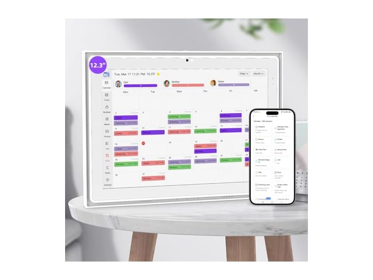 Yejoumo 12.3 Inch 32GB Digital Calendar 1920x1280 IPS Deal