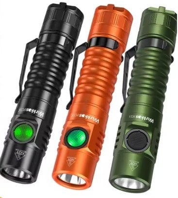 Wurkkos FC11C Nichia 519A 1200 Lumen Rechargeable Flashlight Deal