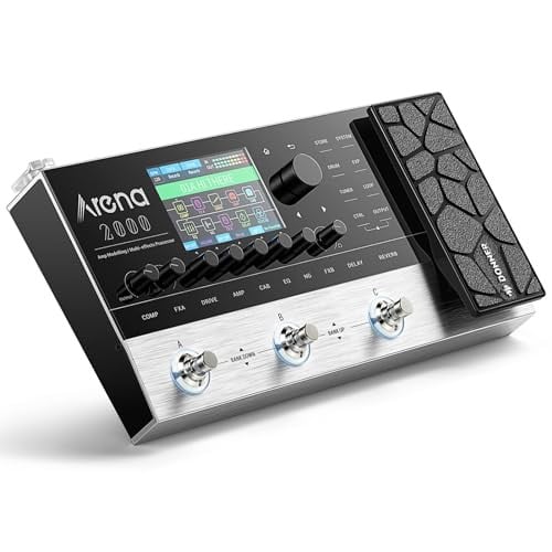 (Prime Deal) Donner Arena 2000 Guitar Multi-Effects Pedal Deal