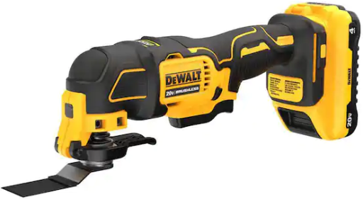 DeWalt ATOMIC 20V MAX Oscillating Tool Kit with 4.0Ah Battery