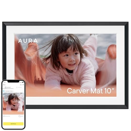 Aura Carver 10" HD WiFi Digital Picture Frame Deal