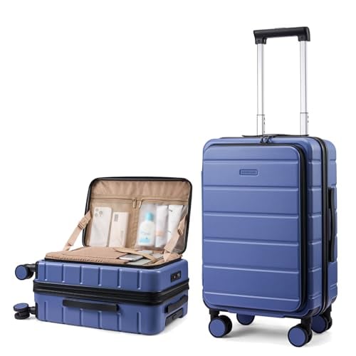 LOVEVOOK Airline Approved Spinner Carry On Luggage Deal