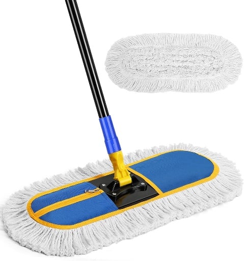 Long Handle Washable Cotton Floor Mop Deal