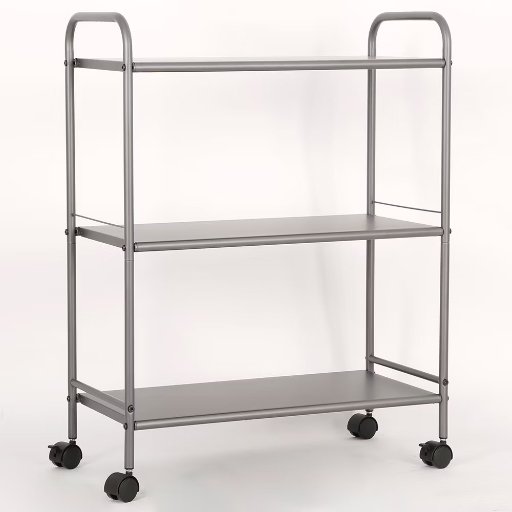 Room Essentials 3-Shelf Utility Storage Cart (Gray)