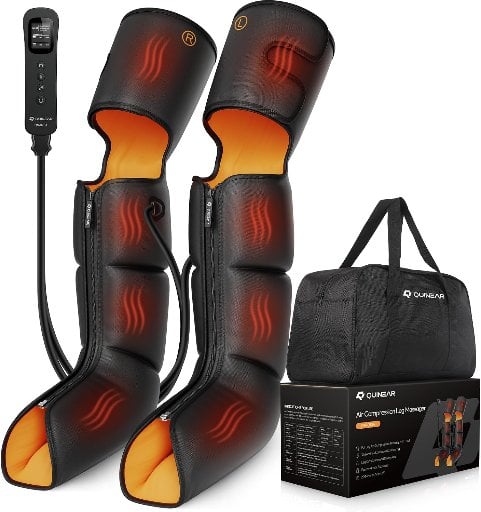 QUINEAR 3-in-1 Leg Massager w/ Heat & Compression Deal