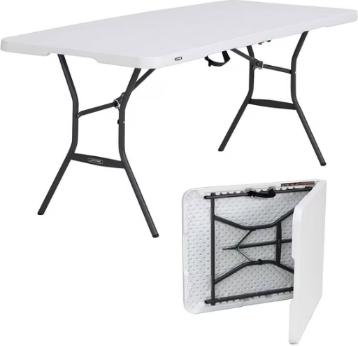 Lifetime 6' Fold-In-Half Table