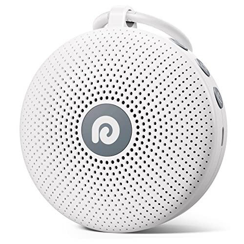 Dreamegg Portable Rechargeable White Noise Machine (White)