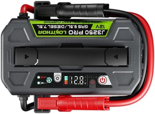 LOKITHOR J3250 PRO 3250A LiFePO4 Jump Starter w/ ConnectMax & 100W Two-Way Fast Charging