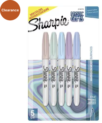 Sharpie Fine Permanent Marker Mystic Gems Deal