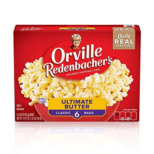 Orville Redenbacher's Microwave Popcorn Ultimate Butter 3.29 oz. 6-Count