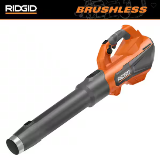 RIDGID 18V Brushless 130 MPH Cordless Leaf Blower (Tool Only)
