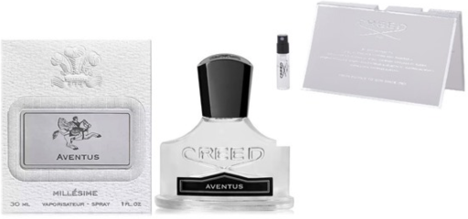 Creed Aventus 1oz EDP + 1ML Vial Set Men Deal