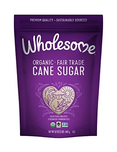 Wholesome Sweeteners Organic Cane Sugar 32-Ounce 6-Pack