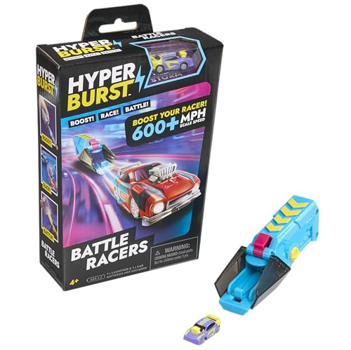 Hyper Burst Battle Racers Purple Storm Car & Launcher