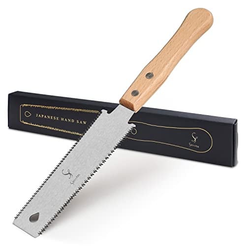 SS SHOVAN Double Edged 11/17 TPI Flush Cut Japanese Style Hand Saw Deal