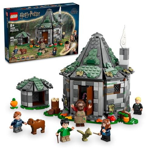 LEGO Harry Potter Hagrids Hut: An Unexpected Visit 896-Piece Building Toy
