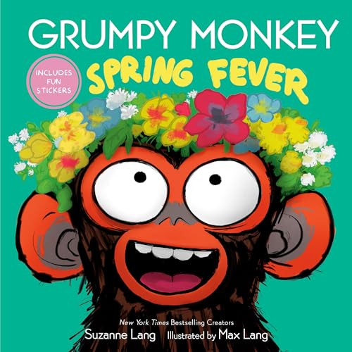 Grumpy Monkey Spring Fever: Includes Fun Stickers! Hardcover Deal