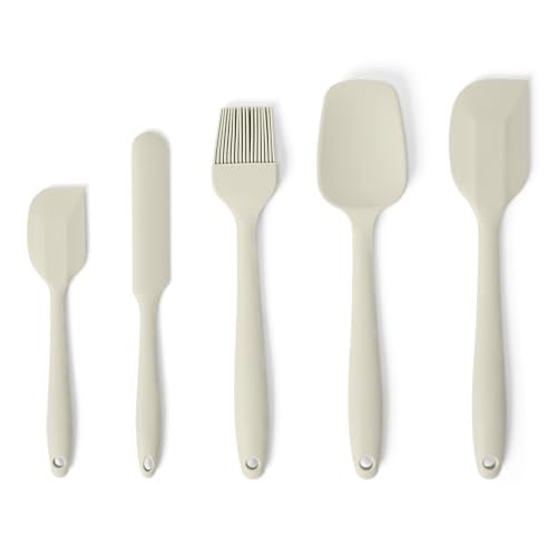 Amazon Basics Silicone Spatulas 5-Piece Set