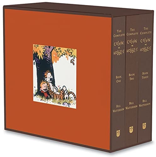 The Complete Calvin and Hobbes 3-Book Box Set Hardcover