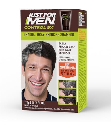 Just For Men Control GX Grey Reducing Shampoo 4 Fl Oz Deal