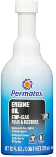 Permatex Engine Oil Stop Leak Pour And Restore 12-Ounce