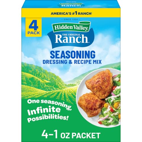 Hidden Valley Original Ranch Salad Dressing & Seasoning Mix 4-Pack Deal