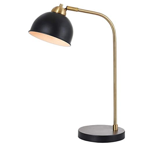 SAFAVIEH Lighting Collection Bilston Black/ Gold Nightstand Task Table Lamp Deal